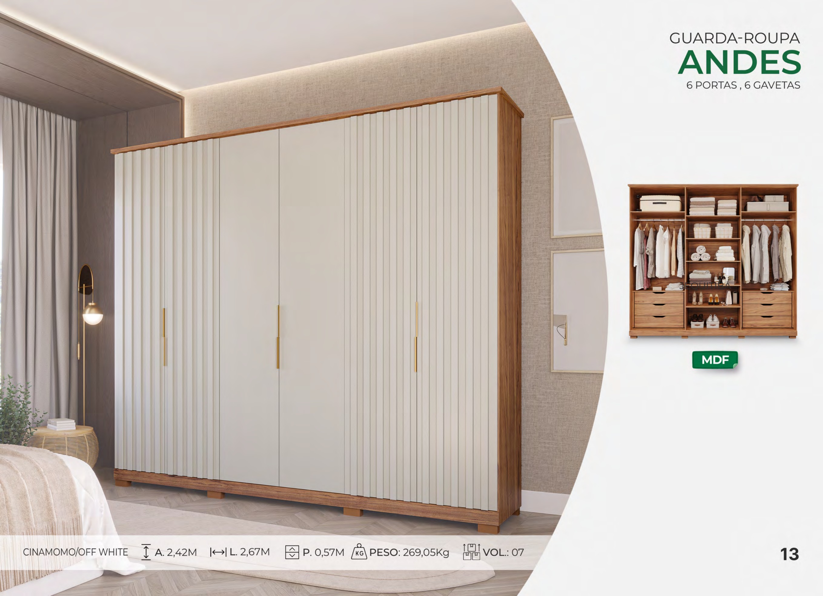 Foto de GUARDA-ROUPA ANDES