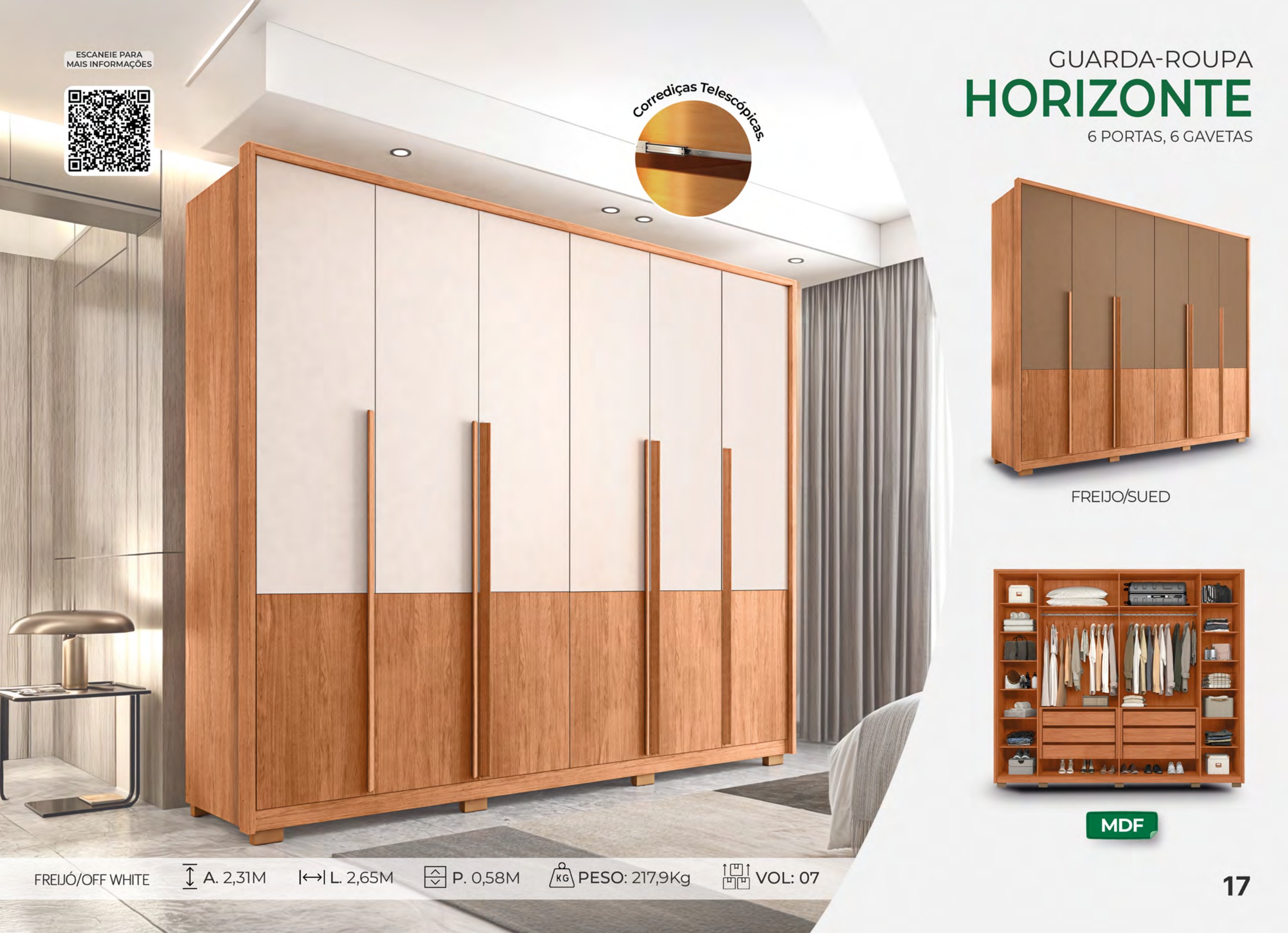 Foto de GUARDA-ROUPA HORIZONTE