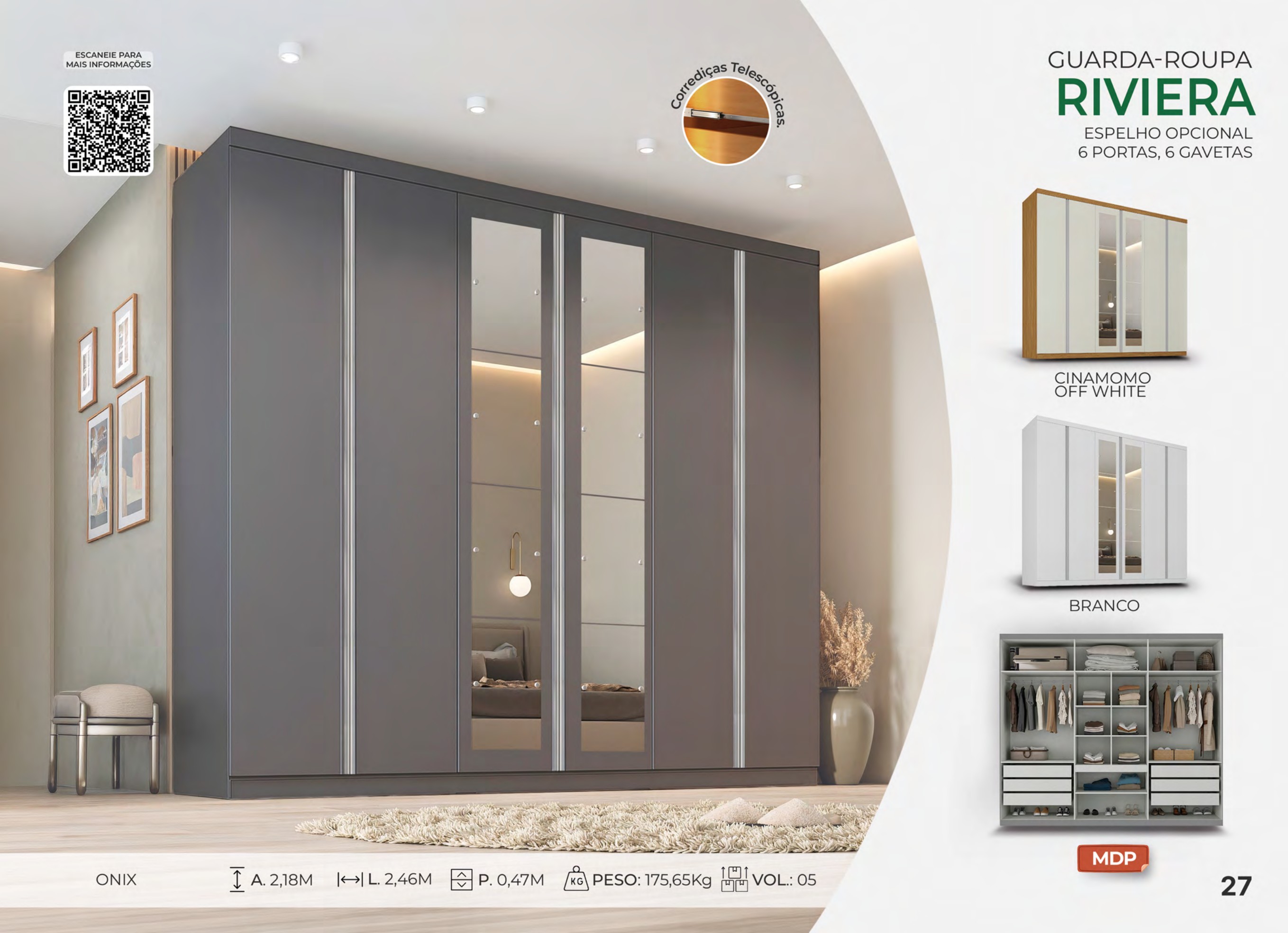 Foto de GUARDA-ROUPA RIVIERA