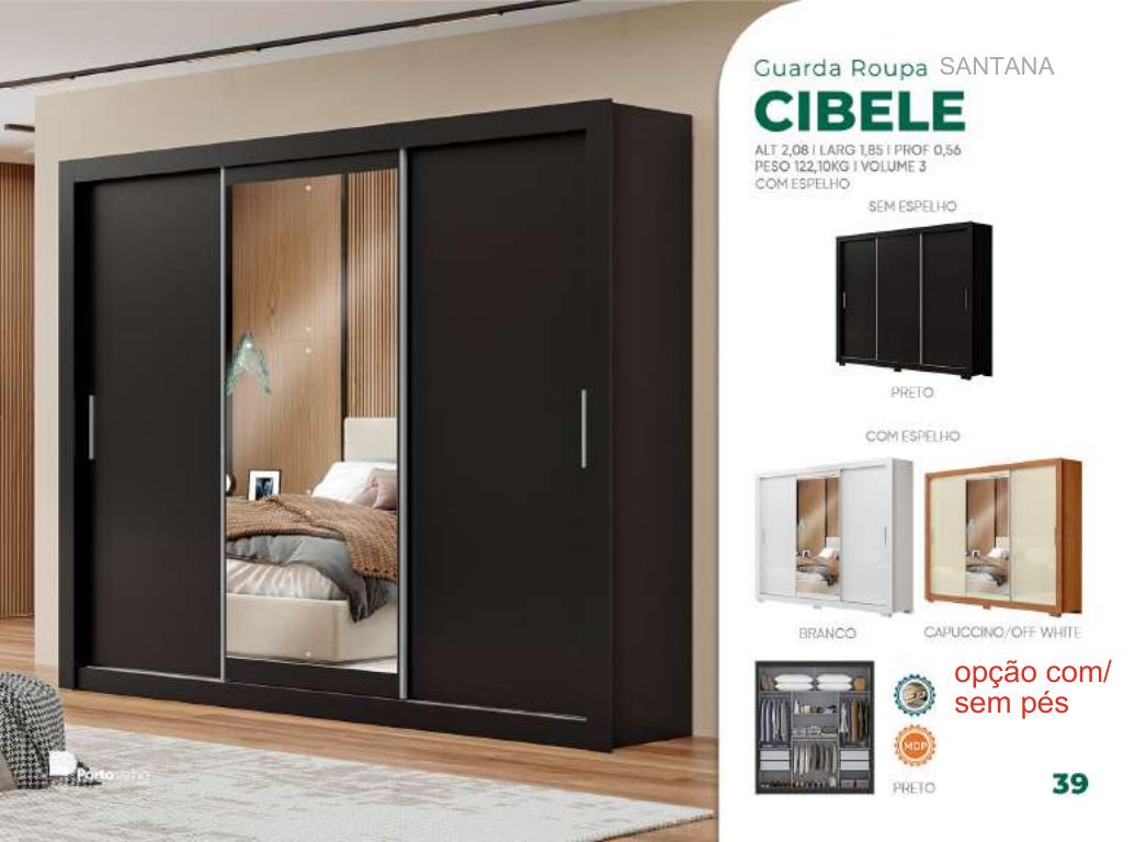 Foto de GUARDA ROUPA CIBELE S/ ESPELHO