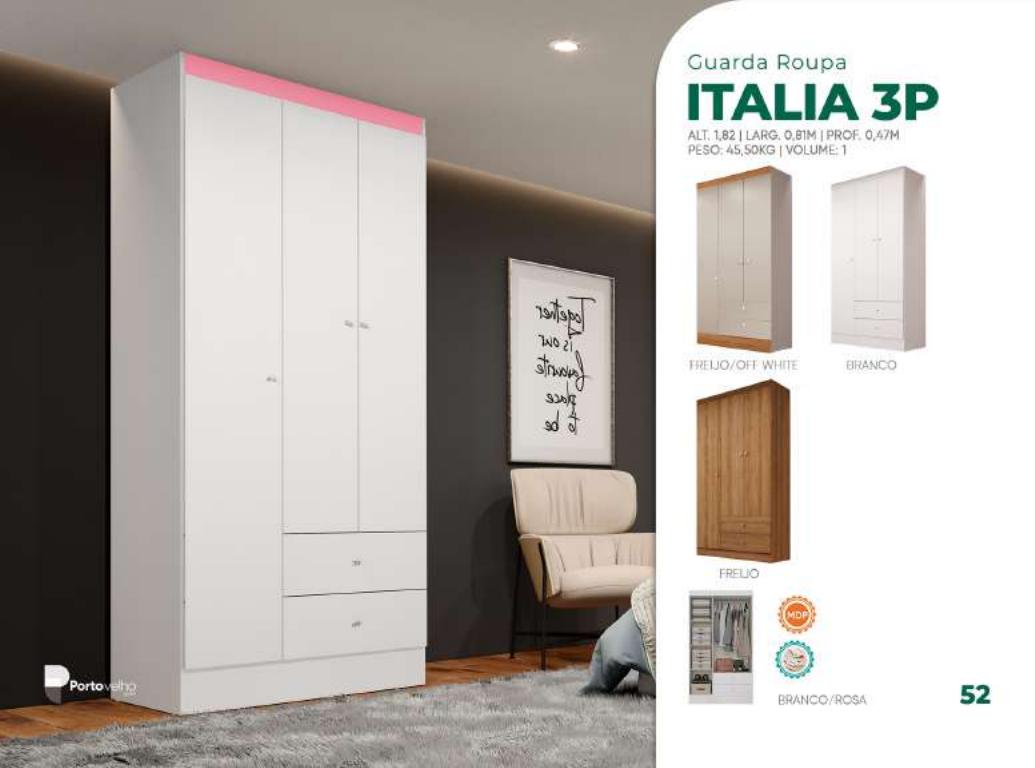 Foto de GUARDA ROUPA ITALIA 3P