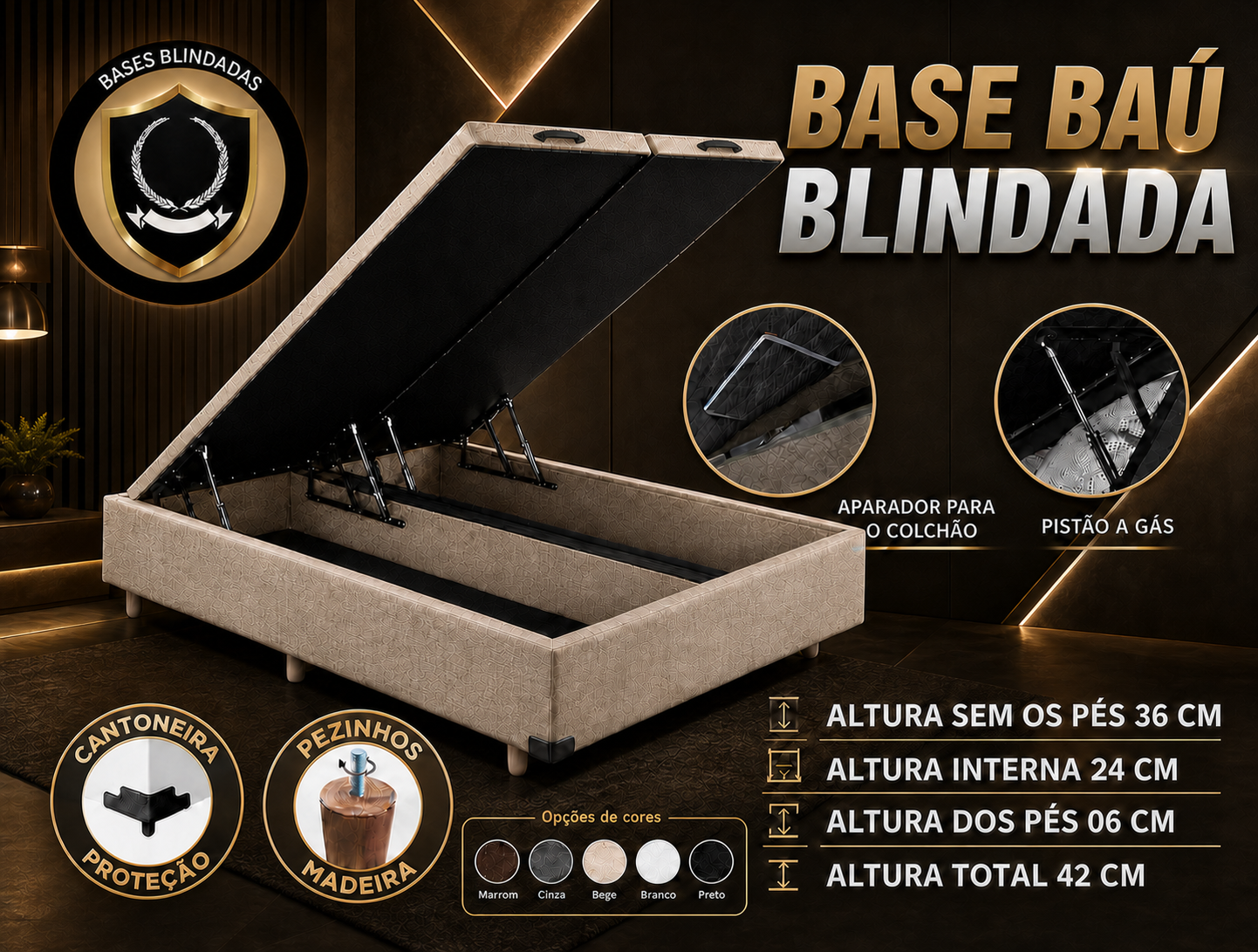 Foto de BASE BOX BAU BLINDADO