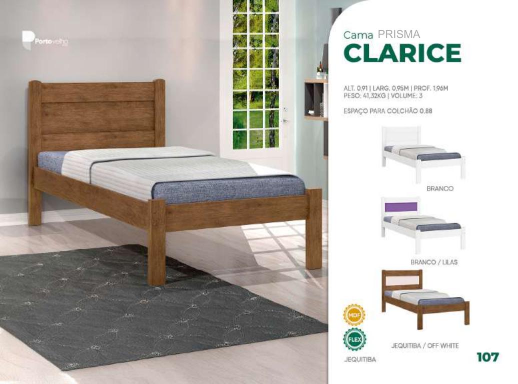 Foto de CAMA SOLTEIRO CLARICE