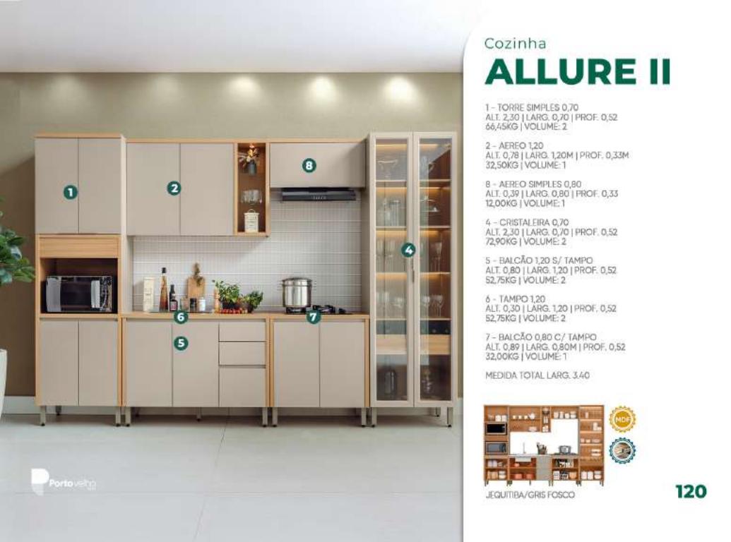 Foto de COZINHA ALLURE II COMPLETA