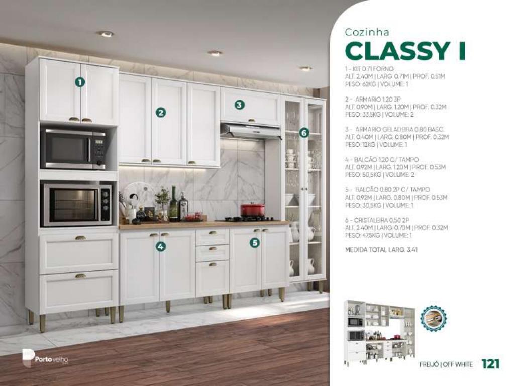 Foto de COZINHA CLASSY I COMPLETA