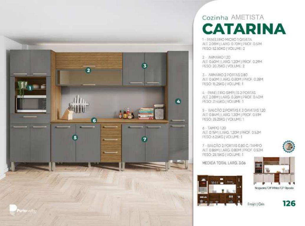 Foto de COZINHA CATARINA COMPLETA