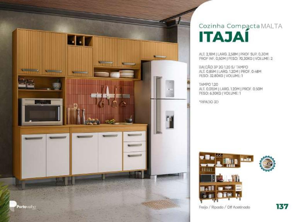 Foto de COZINHA ITAJAI COMPLETA