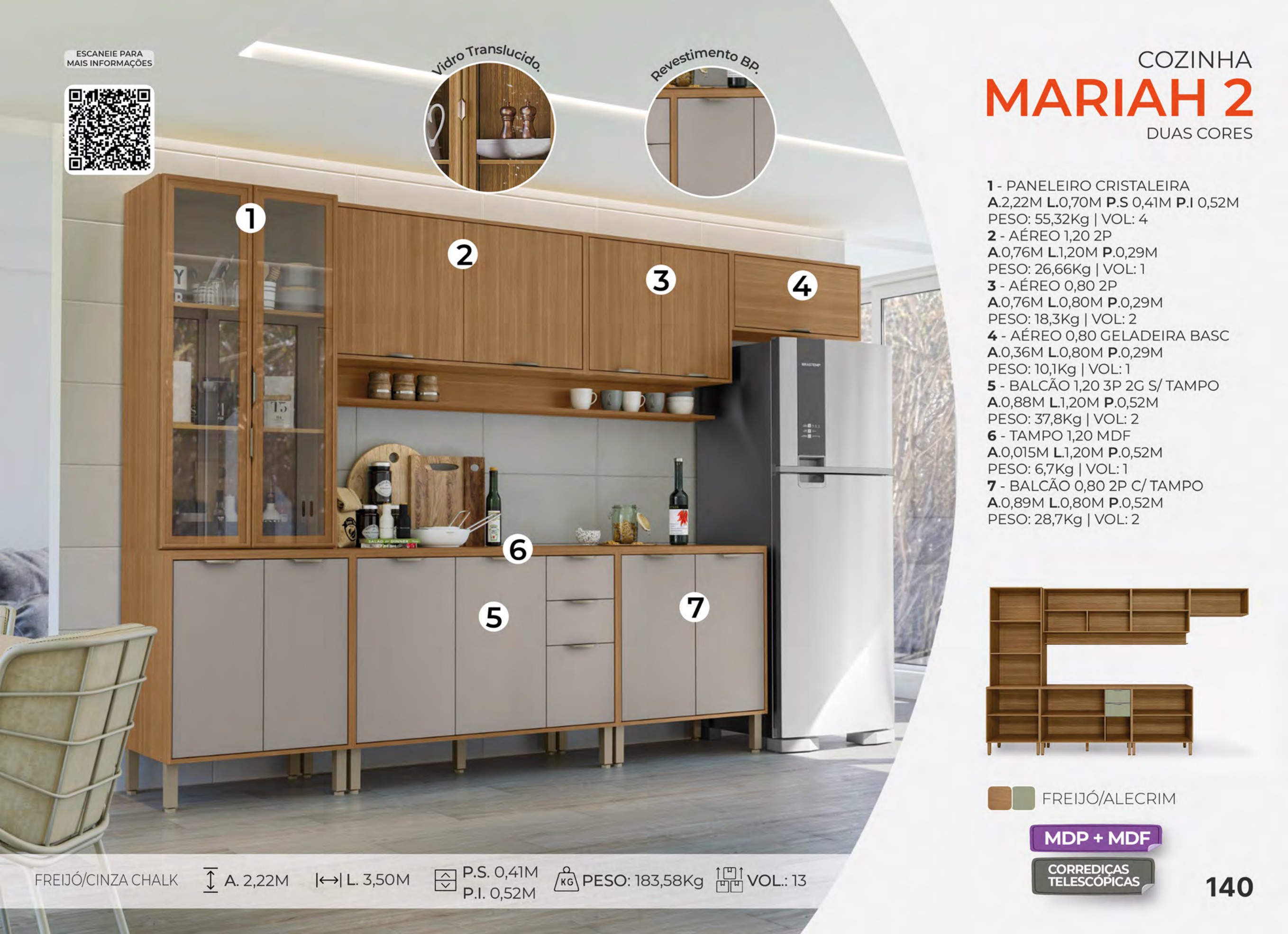 Foto de COZINHA MARIAH 2 - COMPLETA