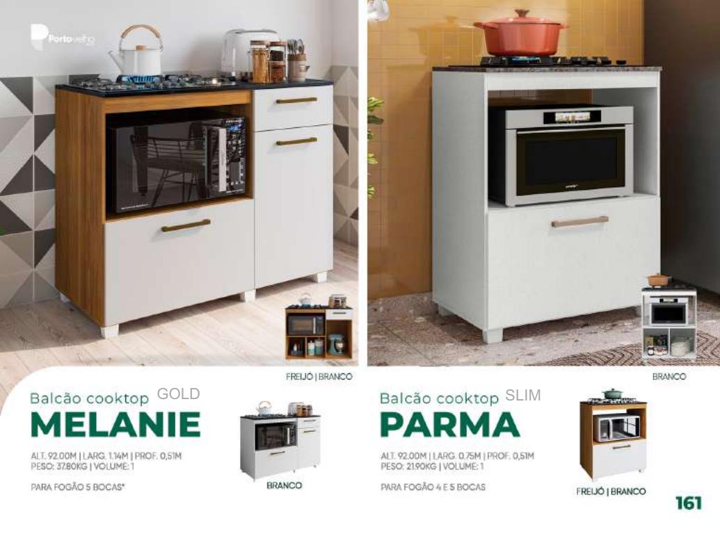 Foto de BALCÃO COOKTOP PARMA 4 E 5 BOCAS