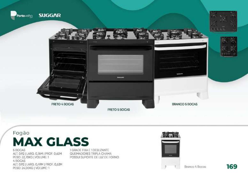 Foto de FOGÃO MAX GLASS