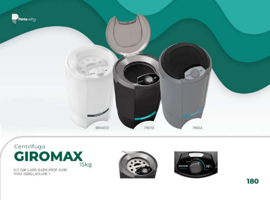 Foto de CENTRIFUGA DE ROUPAS GIROMAX
