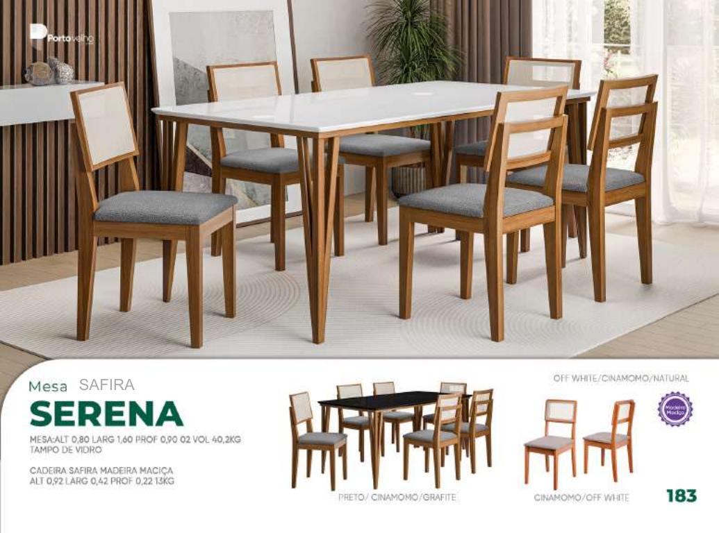 Foto de MESA SERENA C/ 6 CADEIRAS