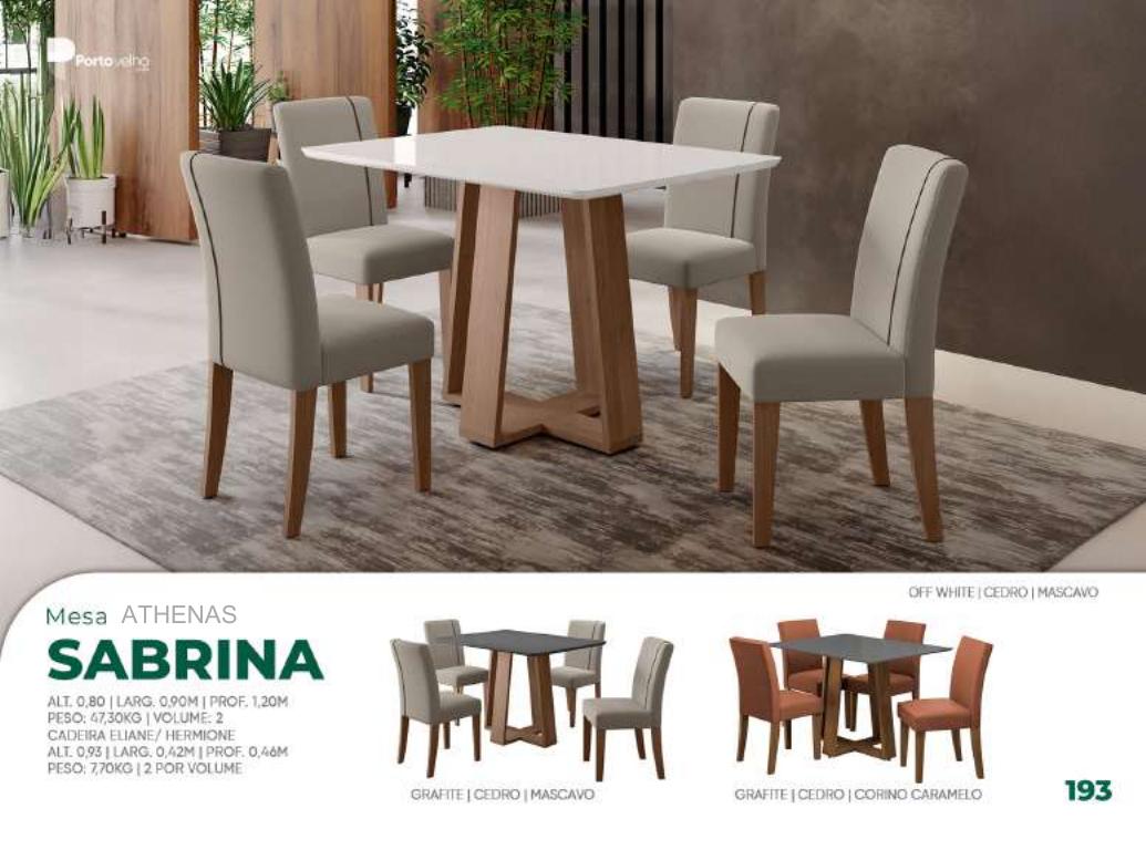 Foto de MESA SABRINA C/ 4 CADEIRAS