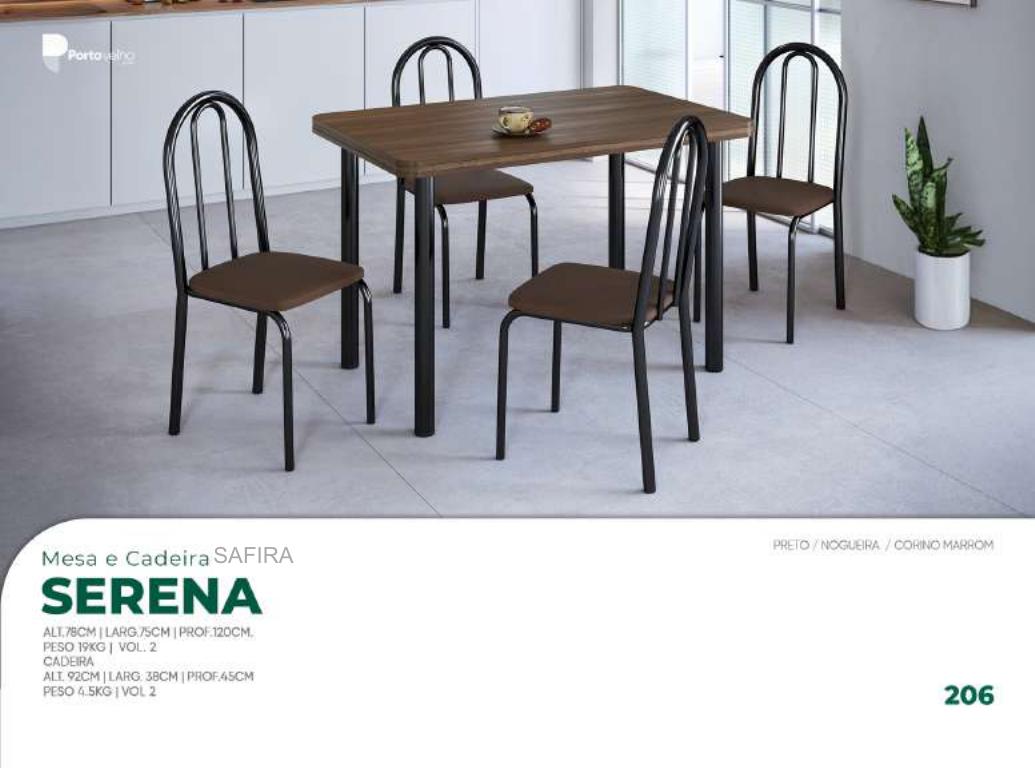 Foto de MESA SERENA C/ 4 CADEIRAS
