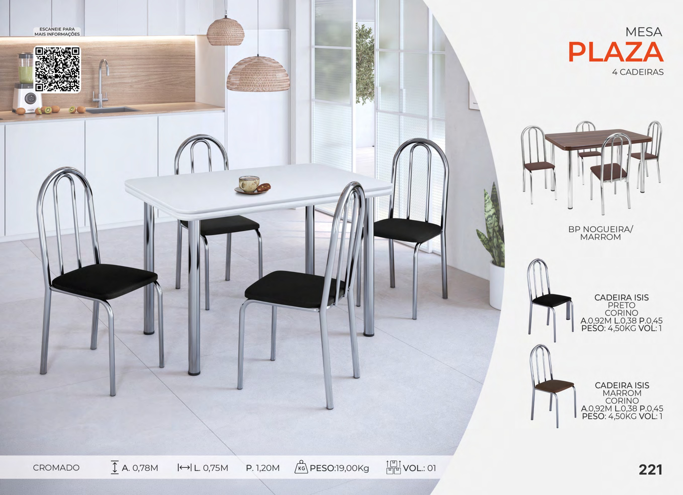 Foto de MESA PRAZA FORMICA C/ 4 CADEIRAS