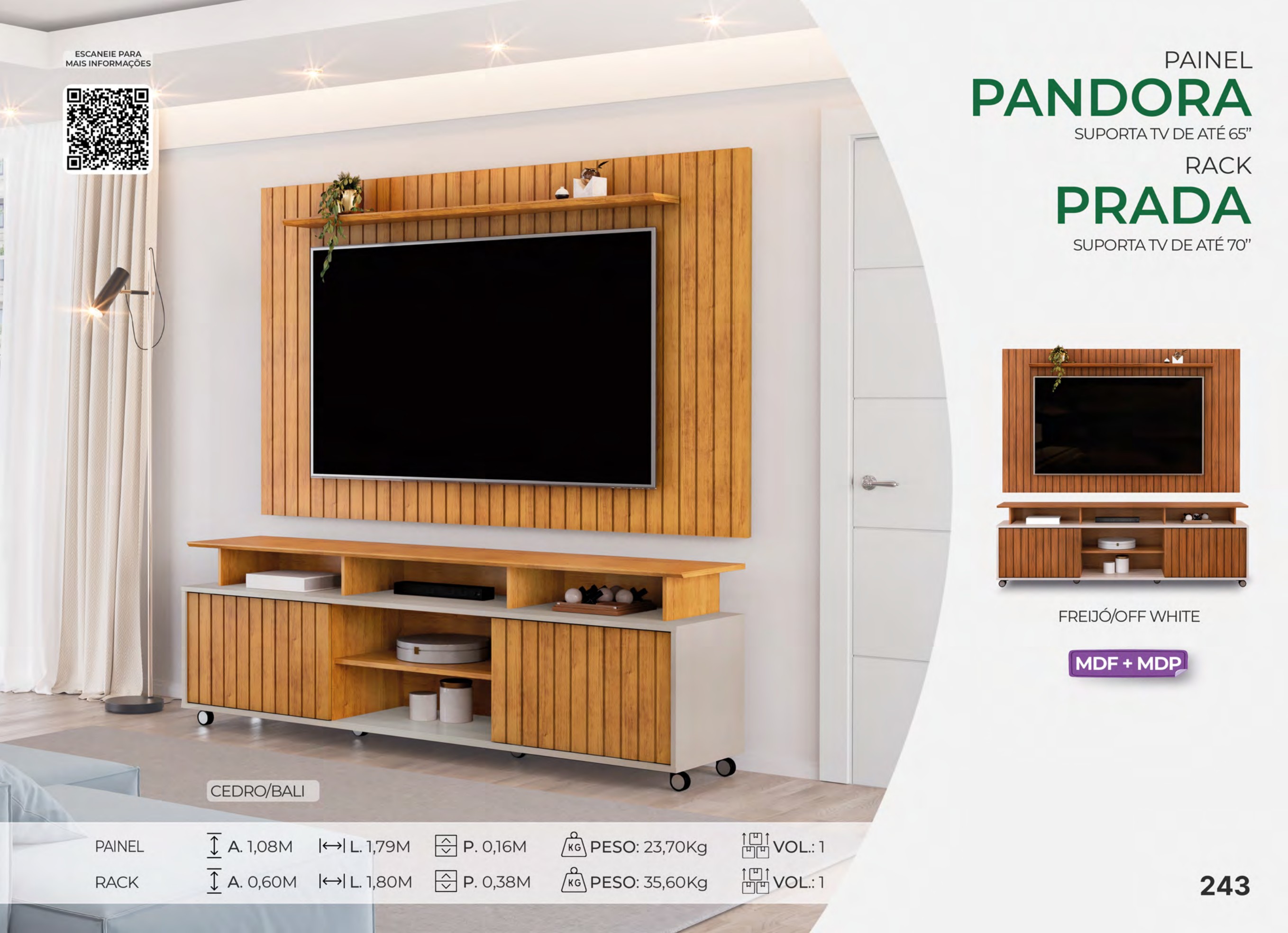 Foto de PAINEL PANDORA + RACK PRADA