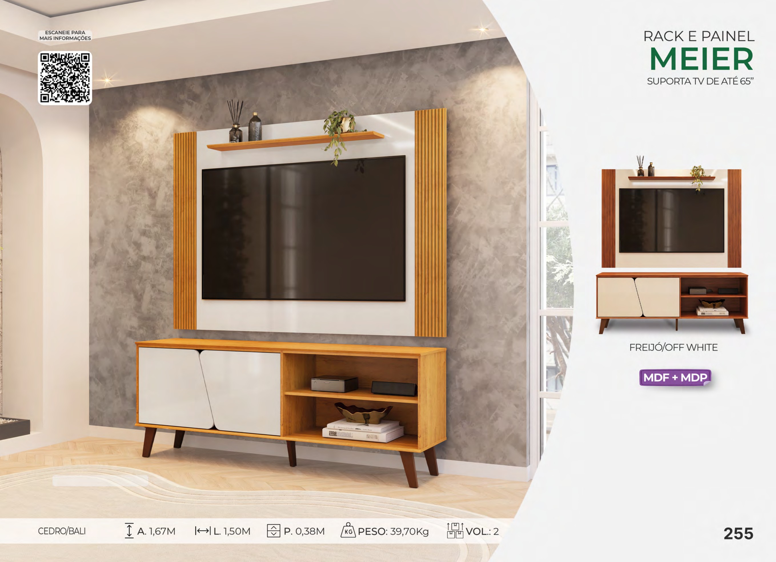 Foto de RACK E PAINEL MEIER