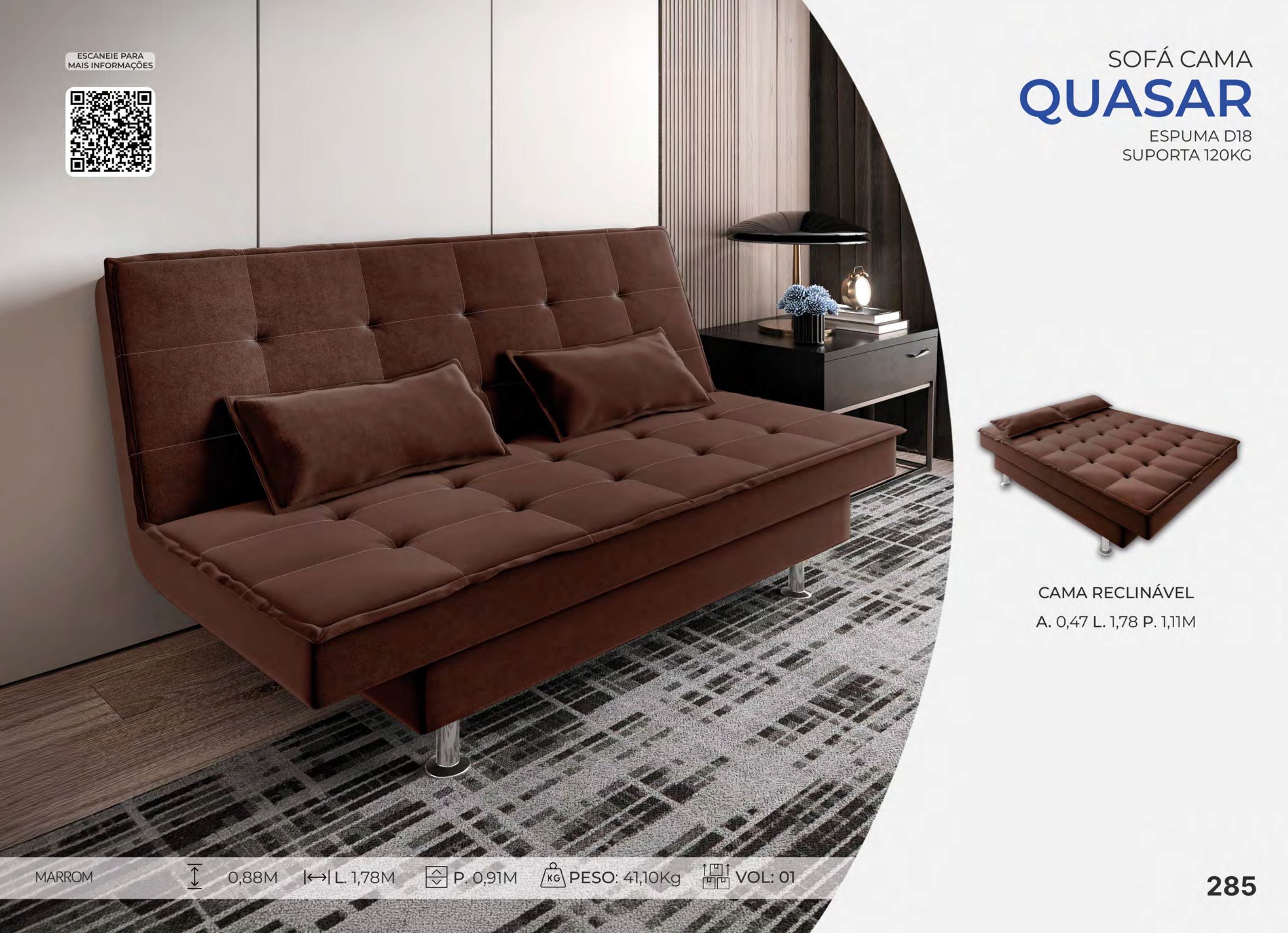 Foto de SOFÁ CAMA QUASAR
