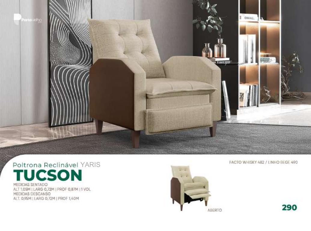 Foto de POLTRONA RECLINAVEL TUCSON
