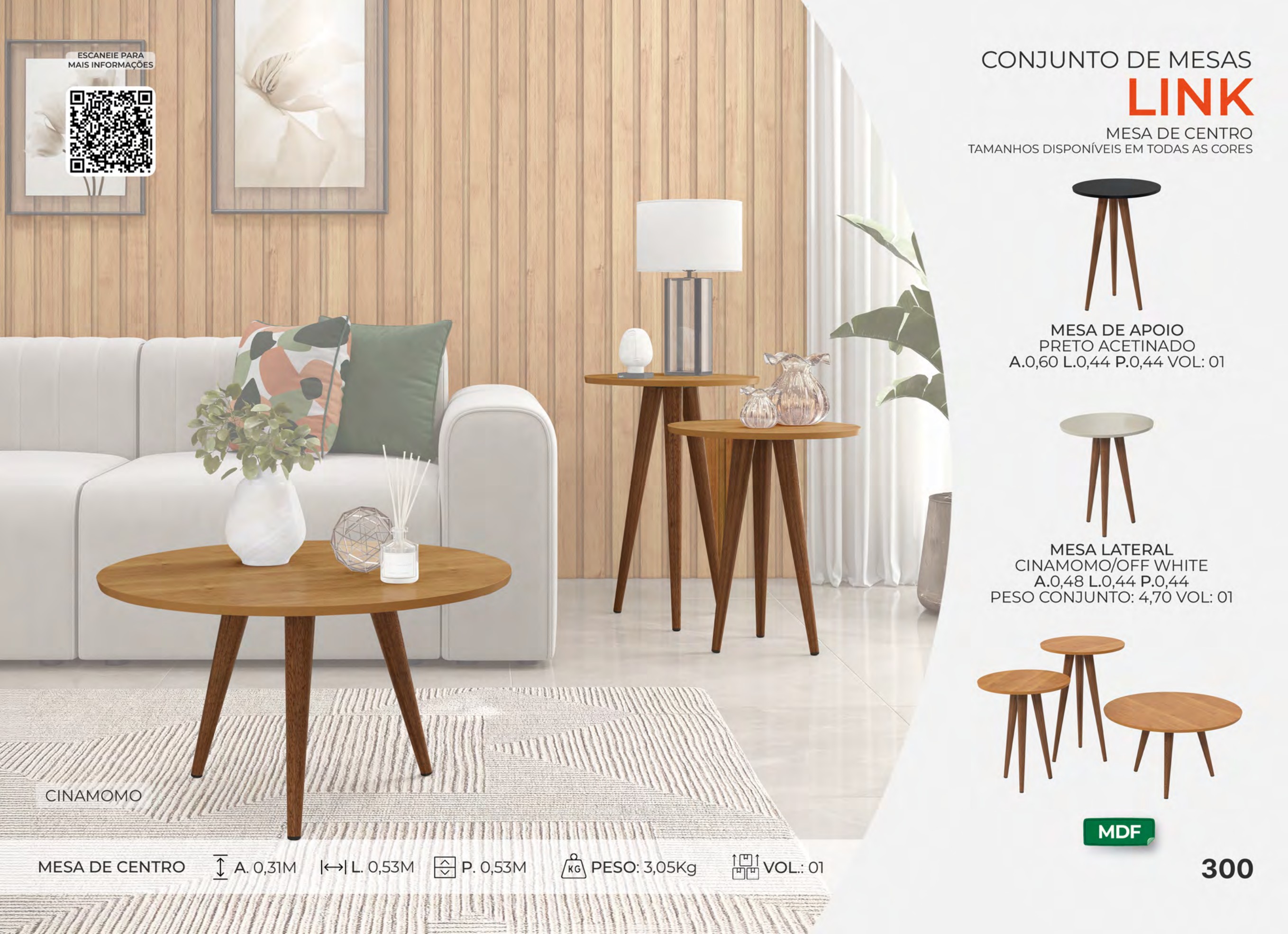 Foto de CONJUNTO LINK + MESA DE CENTRO